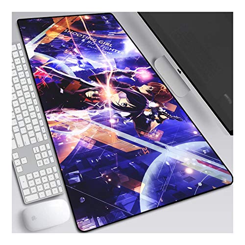 ITBT Mauspad Verlieben Sie Sich in 800x300mm Anime Mouse Pad, Extended XXL Large Professional Gaming Mausmatte mit 3mm Dicker Gummibasis, für Computer PC, J. von ITBT