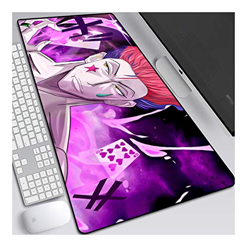 ITBT Mauspad Vollzeit Hunter 800x300mm Anime Mouse Pad, Tastaturmatten, erweiterte XXL große professionelle Gaming-Mausmatte mit 3mm Dicker Gummibasis, für Computer PC, A. von ITBT