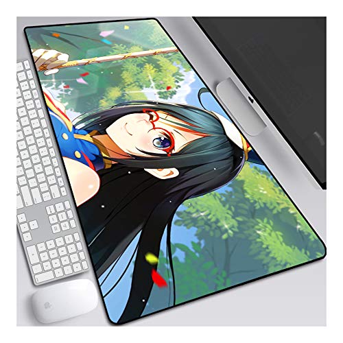 ITBT Mouse Pad Blow! Euphonium Gaming Mauspad, 700 x 300 mm, 3mm Vernähte Kanten, rutschfest Anime Mousepad, mit Einer speziellen Oberfläche verbessert Geschwindigkeit und Präzision,C von ITBT