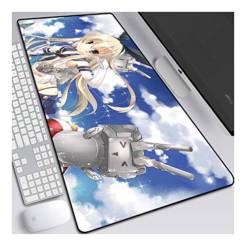 ITBT Mouse Pad Collection Anime Mauspad Gemütlich Mousepad 700x300mm Mikrofaser Verbessert Geschwindigkeit und Präzision, rutschfest Gummierte Unterseite Waschbar Verschleißfest,Für Desktop PC,E von ITBT