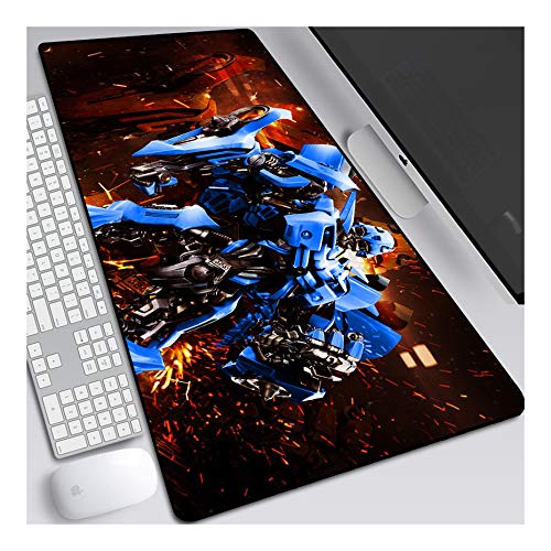 ITBT Mouse Pad Deformed Autobot XL Gaming Mauspad, 700x300mm Anime Mousepad, Höchstmaß an Präzision, extra stark vernähter Rand, gummierte Unterseite, Desktop Computer,A von ITBT