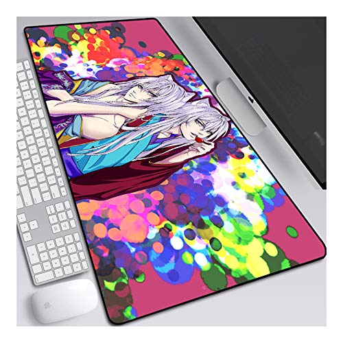 ITBT Mouse Pad Kamisama Love XL Gaming Mauspad, 700x300mm Anime Mousepad, Höchstmaß an Präzision, extra stark vernähter Rand, gummierte Unterseite, Desktop Computer,E von ITBT