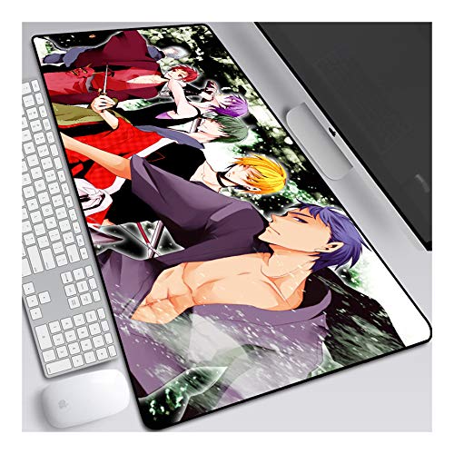 ITBT Mouse Pad Kuroko no Basuke XL Gaming Mauspad, 700x300mm Anime Mousepad, Höchstmaß an Präzision, extra stark vernähter Rand, gummierte Unterseite, Desktop Computer,C von ITBT