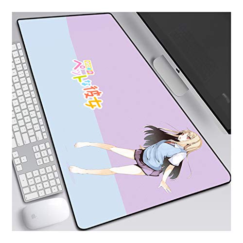 ITBT Mouse Pad Pet Girl of Sakurasou XL Gaming Mauspad, 700x300mm Anime Mousepad, Höchstmaß an Präzision, extra stark vernähter Rand, gummierte Unterseite, Desktop Computer,A von ITBT