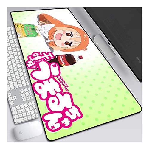 ITBT Mouse Pad Portable pad Anime Mauspad Gemütlich Mousepad 700x300mm Mikrofaser Verbessert Geschwindigkeit und Präzision, rutschfest Gummierte Unterseite Waschbar Verschleißfest,Für Desktop PC,H von ITBT