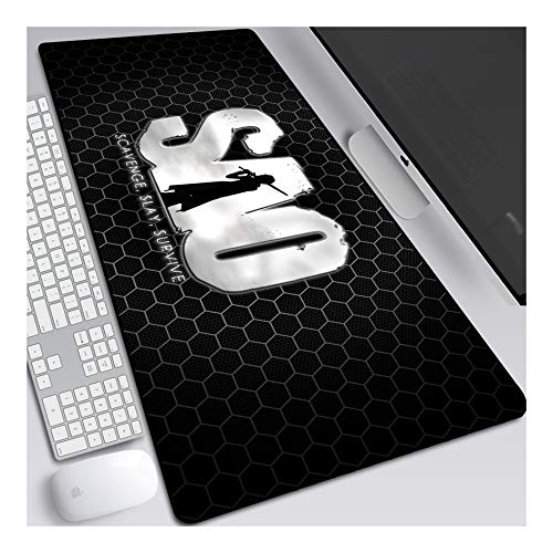 ITBT Mouse Pad Sword Art Online XL Gaming Mauspad, 700x300mm Anime Mousepad, Höchstmaß an Präzision, extra stark vernähter Rand, gummierte Unterseite, Desktop Computer,A von ITBT