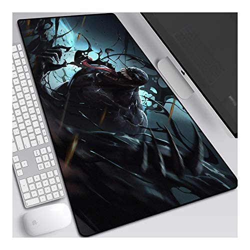 ITBT Mouse Pad Venom XL Gaming Mauspad, 700x300mm Anime Mousepad, Höchstmaß an Präzision, extra stark vernähter Rand, gummierte Unterseite, Desktop Computer,B von ITBT