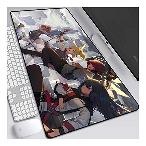 Mauspad Arknights 800x300mm Anime Mouse Pad,Extended XXL Large Professional Gaming Mausmatte mit 3mm Dicker Gummibasis, für Computer PC, T. von ITBT