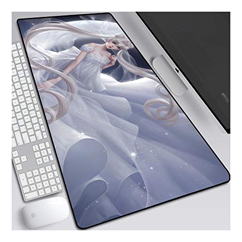 Mauspad Sailor Moon Speed Gaming-Mauspad, XXL-Anime-Mausmatte, 800 x 300 mm, extra großes Mauspad mit Rutschfester Gummibasis, 3 mm genähte Kanten, für Computer-PC, E. Mauspad Sailor Moon Speed Gaming-Mauspad, XXL-Anime-Mausmatte, 800 x 300 mm, extra großes Mauspad mit Rutschfester Gummibasis, 3 mm genähte Kanten, für Computer-PC, E. von ITBT