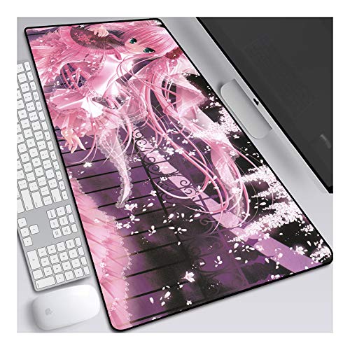 Mauspad White Night Tea Party 800x300mm Gaming Mauspad, XXL Anime Mousepad, Höchstmaß an Präzision, extra stark vernähter Rand, gummierte Unterseite, Desktop Computer, B Mauspad White Night Tea Party 800x300mm Gaming Mauspad, XXL Anime Mousepad, Höchstmaß an Präzision, extra stark vernähter Rand, gummierte Unterseite, Desktop Computer, B von ITBT