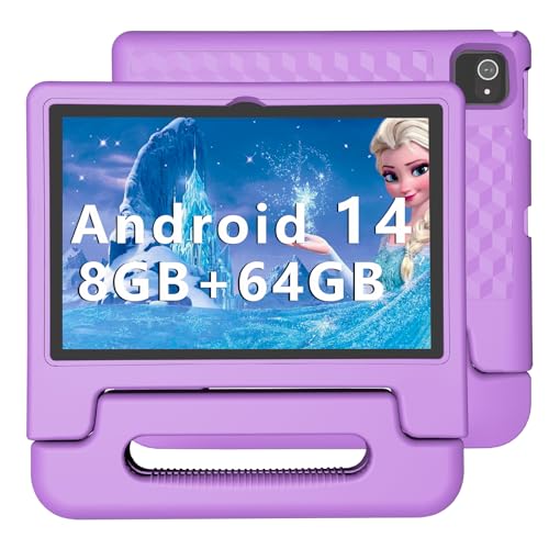 ITDULCET Kinder-Tablet, 10 Zoll Android 14 Tablet für Kinder, 8GB RAM 64GB ROM, Octa-Core, Schnelllade-Akku, mit stoßfester Hülle, Bluetooth, WLAN, Kindersicherung, Dual-Kamera, GPS ITDULCET Kinder-Tablet, 10 Zoll Android 14 Tablet für Kinder, 8GB RAM 64GB ROM, Octa-Core, Schnelllade-Akku, mit stoßfester Hülle, Bluetooth, WLAN, Kindersicherung, Dual-Kamera, GPS von ITDULCET