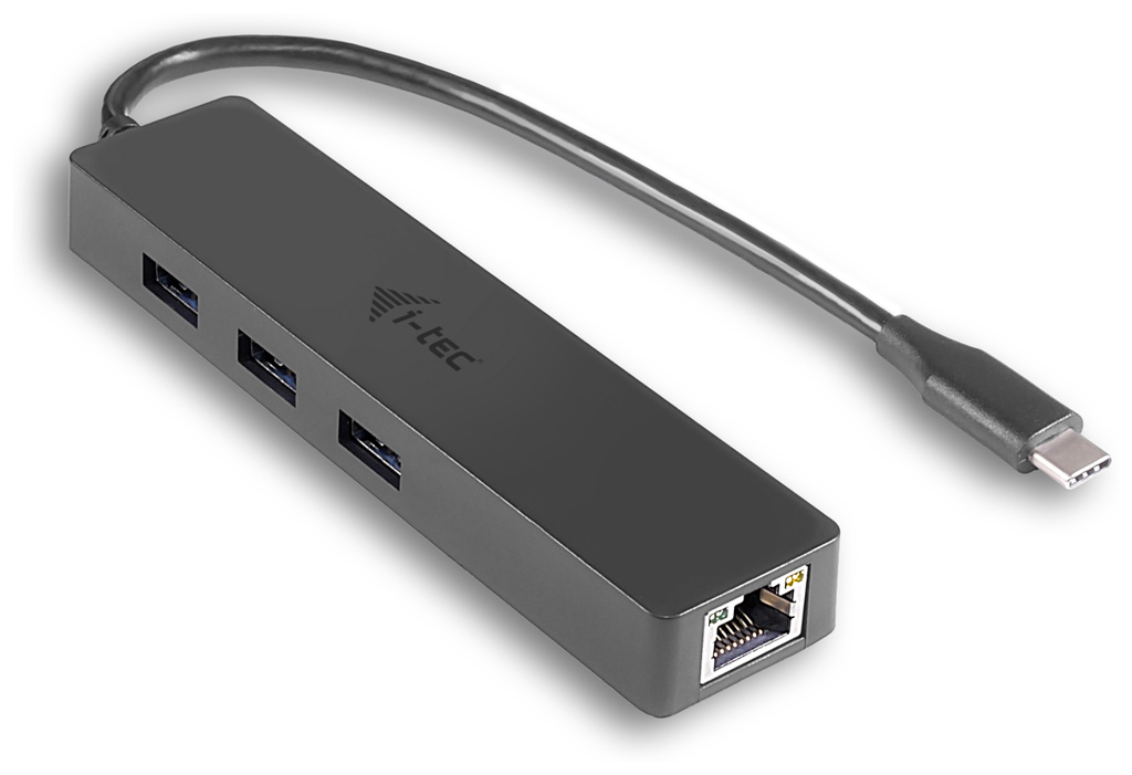 i-tec Advance USB-C Slim Passive HUB 3 Port + Gigabit Ethernet Adapter i-tec Advance USB-C Slim Passive HUB 3 Port + Gigabit Ethernet Adapter von ITEC