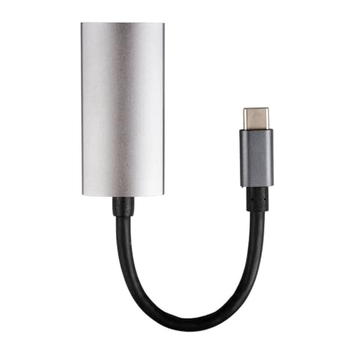 ITENSE - Adapter USB-C auf HDMI, Adapter USB C HDMI – Kabellänge: 19 cm – zum Anschluss eines PCs, eines Laptops oder Anderer an EIN Display mit HDMI – Farbe: Grau – einfach zu bedienen von ITENSE