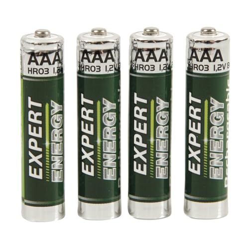 ITENSE - Wiederaufladbarer Akku, wiederaufladbarer AAA-Batterie, LR3-4 Batterien – 1,2 V – 800 mAh – langlebig – spart Geld – recycelbar – ideal für den täglichen Gebrauch ITENSE - Wiederaufladbarer Akku, wiederaufladbarer AAA-Batterie, LR3-4 Batterien – 1,2 V – 800 mAh – langlebig – spart Geld – recycelbar – ideal für den täglichen Gebrauch von ITENSE