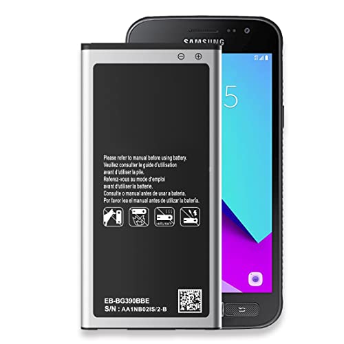 Akku für Samsung Galaxy Xcover 4/4S (G398F) Xcover 4 (G390F), 3000mAh Ersatzakku für Samsung EB-BG390BBE von ITMBET
