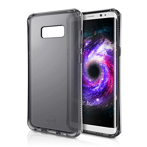ITSKINS Schutzhülle halbstarr Spectrum schwarz transparent für Samsung Galaxy S8 + G955 schwarz von ITSKINS
