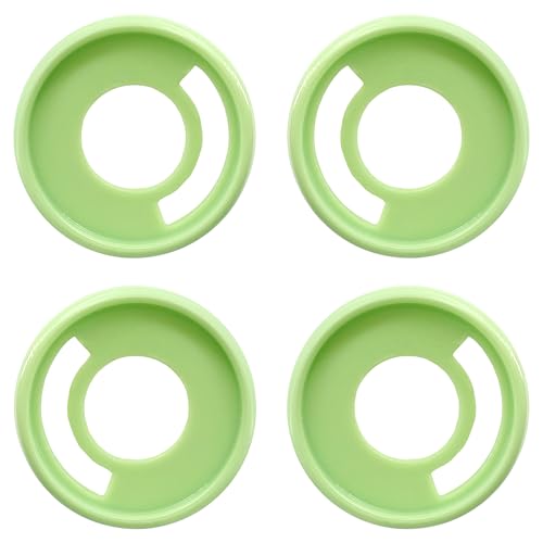 ITSYHPRO 33 Discbound Discbound Discs 2,8 cm Kunststoff-Expanderringe Stift-Clip Disc Planer Discbound Notizbuch-Zubehör (grün, 28 mm, 33 Stück) von ITSYHPRO