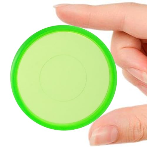 ITSYHPRO 33 Stück DIY Discbound Notizplaner, Zubehör, Discs in 5 Größen, passend für Tul, Levenger, Bogen, Happy Planner, Talia (Transparent Grün, 24 mm) von ITSYHPRO