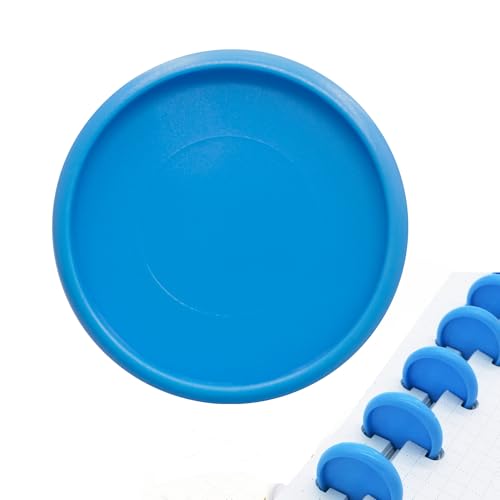 ITSYHPRO 33 Stück DIY Discbound Notizplaner, Zubehör, Discs in 5 Größen, passend für Tul, Levenger, Bogen, Happy Planner, Talia (blau, 24 mm) von ITSYHPRO