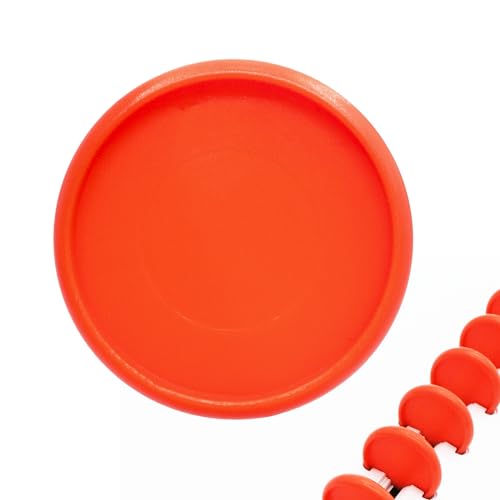 ITSYHPRO 33 Stück DIY Discbound Notizplaner, Zubehör, Discs in 5 Größen, passend für Tul, Levenger, Bogen, Happy Planner, Talia (rot, 24 mm) von ITSYHPRO