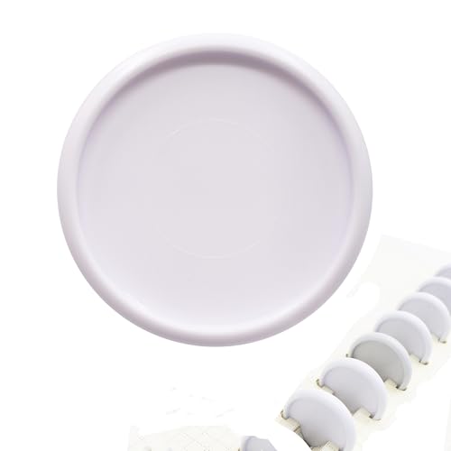 ITSYHPRO 33 Stück DIY Discbound Notizplaner, Zubehör, Discs in 5 Größen, passend für Tul, Levenger, Bogen, Happy Planner, Talia (weiß, 24 mm) von ITSYHPRO
