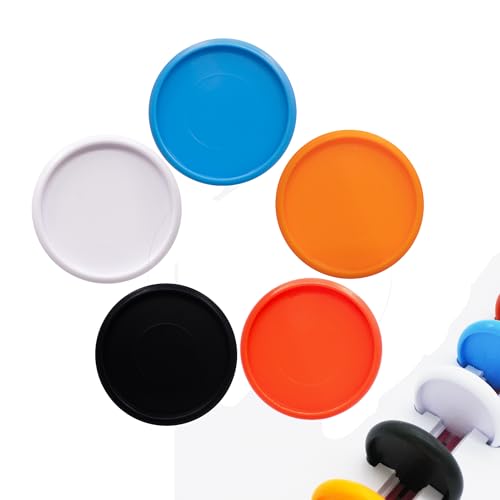 ITSYHPRO 33 Stück DIY Discbound Notizplaner-Zubehör, Discs in 5 Größen, passend für Tul, Levenger, Bogen, Happy Planner, Talia (solide gemischt, 24 mm) von ITSYHPRO