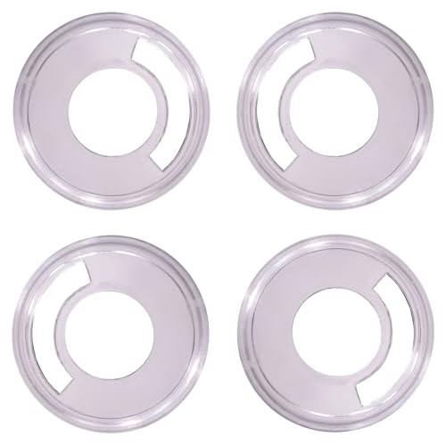 ITSYHPRO 33 Stück Discbound Discbound Discs 2,8 cm Kunststoff Expander Binder Ringe Stift Clip Disc Planer Discbound Notebook Zubehör (transparent, 28 mm, 33 Stück) von ITSYHPRO