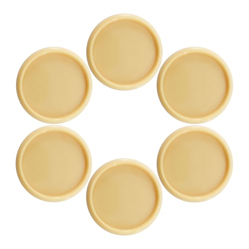 ITSYHPRO Planer-Discs für Discbound Notizbuch, Zubehör, Kunststoff, Buchbindungsscheibenringe für Planer, Erweiterungsscheibe, Beige, 24 mm, 33 Stück von ITSYHPRO