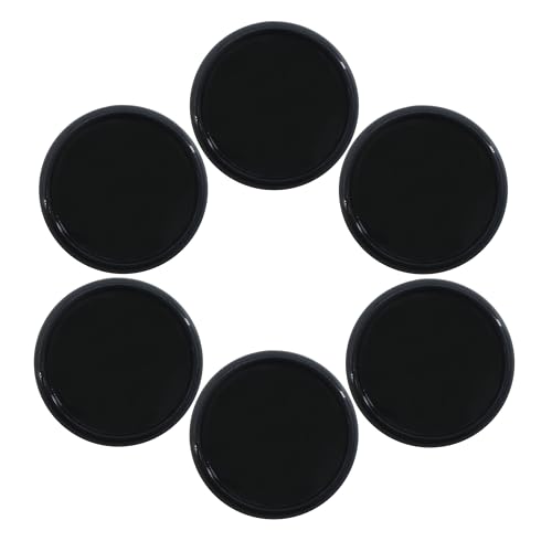 ITSYHPRO Planer-Discs für Discbound Notizbuch, Zubehör, Kunststoff, Buchbindungsscheibenringe für Planer, Erweiterungsscheibe, Schwarz, 24 mm, 33 Stück von ITSYHPRO
