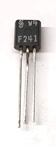 20 Stück BF241 | NPN TRANSISTOR Medium Frequency Amplifier (AM/FM ZF) | 400MHz | Ic 25mA | Vceo 40V | Vcbo 40V | Ptot 0.25W | ITT | TO-92 Gehäuse von ITT