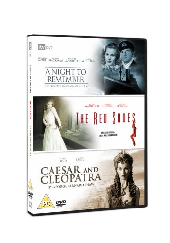 Classic Films Triple - A Night To Remember/The Red Shoes/Caesar and Cleopatra [3 DVDs] [UK Import] von ITV Studios Home Entertainment