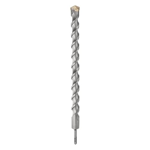 1 Stück 500 mm extra langer Bohrhammer-Steinbohrer, Durchmesser 12–35 mm, Hartmetallspitze, SDS-Plus-Betonbohrer, Schlagbohrer for Mauerwerk, Beton, Ziegel, Stein, Zementblöcke(16mm) von IUBPWMS