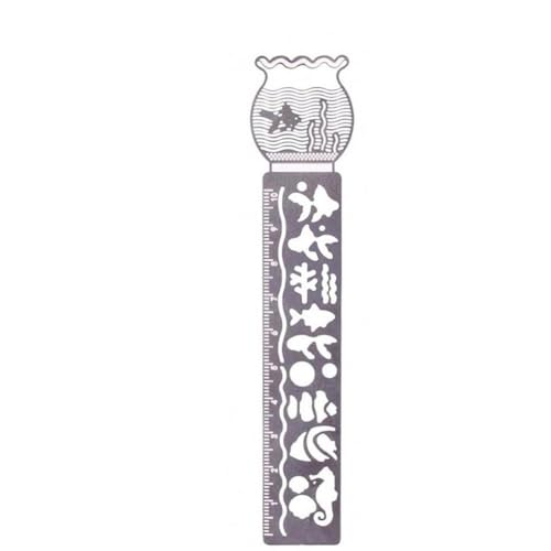 Hohles Metall-Lesezeichen-Lesezeichen, Vogelkäfig-Lesezeichen mit schwarzem Knoten, ästhetisches Edelstahlzeichen, Uniq-Buchstahl von IUYQY