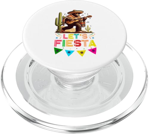 Bigfoot El Squatcho Cinco de Mayo Mexikanischer Poncho Sombrero PopSockets PopGrip für MagSafe von IVRY