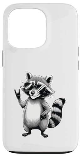 Cool Raccoon Lustige Retro-Waschbär-Rock-Musik für Herren, Kinder, Damen Hülle für iPhone 13 Pro Cool Raccoon Lustige Retro-Waschbär-Rock-Musik für Herren, Kinder, Damen Hülle für iPhone 13 Pro von IVRY
