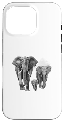 Elefantenfamilie Elefant für Männer Frauen Kinder Jungen Mädchen Hülle für iPhone 16 Pro von IVRY