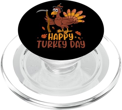 Fröhlicher Türkei-Tag für Männer, Frauen, Kinder, Familie, Erntedankfest PopSockets PopGrip für MagSafe Fröhlicher Türkei-Tag für Männer, Frauen, Kinder, Familie, Erntedankfest PopSockets PopGrip für MagSafe von IVRY