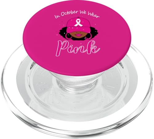 Im Oktober tragen wir Pink Breast Cancer Awarenes PopSockets PopGrip für MagSafe Im Oktober tragen wir Pink Breast Cancer Awarenes PopSockets PopGrip für MagSafe von IVRY