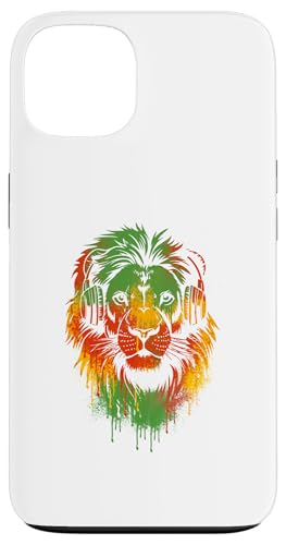Jamaica Pride Lion Rasta Reggae Music Kopfhörer Jamaican Hülle für iPhone 13 von IVRY