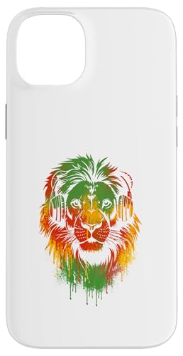 Jamaica Pride Lion Rasta Reggae Music Kopfhörer Jamaican Hülle für iPhone 14 Plus von IVRY