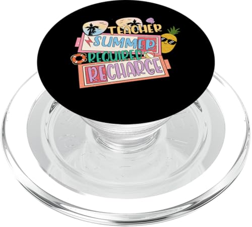 Lehrer Summer Recharge Required Last Day School Women Funny PopSockets PopGrip für MagSafe von IVRY