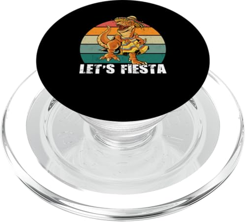 Let's Fiesta Trex Mexikanischer Dino Cinco De Mayo Kleinkind Jungen PopSockets PopGrip für MagSafe Let's Fiesta Trex Mexikanischer Dino Cinco De Mayo Kleinkind Jungen PopSockets PopGrip für MagSafe von IVRY