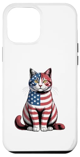 Lustige niedliche Katzen-Flagge 4. Juli für Männer, Frauen, Kinder Hülle für iPhone 12 Pro Max Lustige niedliche Katzen-Flagge 4. Juli für Männer, Frauen, Kinder Hülle für iPhone 12 Pro Max von IVRY