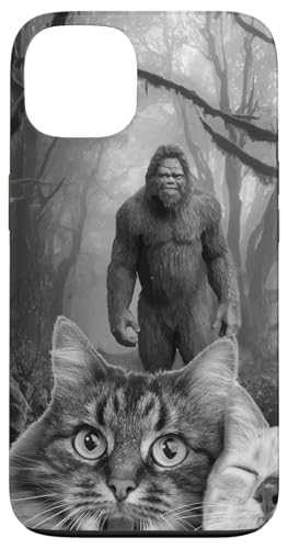 Lustiges Katzen-Selfie mit Bigfoot UFO | Lustige Sasquatch-Katze Hülle für iPhone 13 Lustiges Katzen-Selfie mit Bigfoot UFO | Lustige Sasquatch-Katze Hülle für iPhone 13 von IVRY