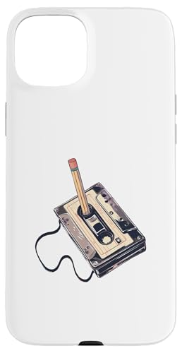 Retro Vintage Kassettenbleistift 70er 80er 90er Musik Hülle für iPhone 15 Plus Retro Vintage Kassettenbleistift 70er 80er 90er Musik Hülle für iPhone 15 Plus von IVRY