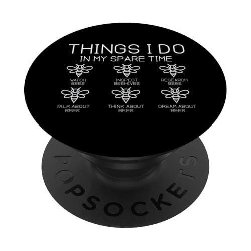 Things I Do In My Spare Time Imkerei Bienen Lustiger Imker PopSockets Klebender PopGrip Things I Do In My Spare Time Imkerei Bienen Lustiger Imker PopSockets Klebender PopGrip von IVRY