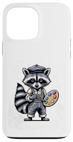 Waschbär Künstler Waschbär Malerei Niedlicher Waschbär Männer Kinder Frauen Hülle für iPhone 13 Pro Max Waschbär Künstler Waschbär Malerei Niedlicher Waschbär Männer Kinder Frauen Hülle für iPhone 13 Pro Max von IVRY