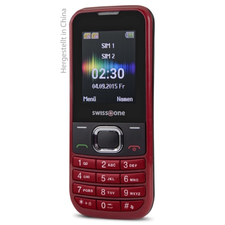 swisstone SC 230 rt  - GSM-Mobiltelefon rot swisstone SC 230 rt von IVS
