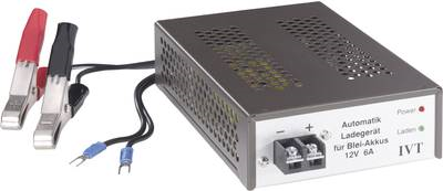 Ivt Automatik-Blei-Akku-Ladegerät 12 V, 6 A (900012) von IVT