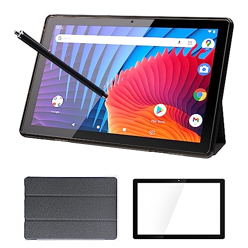 Android 11 Tablet 10 Zoll, letztes Tablet 128 GB ROM + 4 GB RAM + 1 TB erweiterbar, unterstützt 5G WiFi 6, 1,8 GHz CPU 6000 mAh Akku, 10,1 Zoll 1280 x 800 FHD Tab, Dual-Kamera & Lautsprecher, Computer von IWEGGO